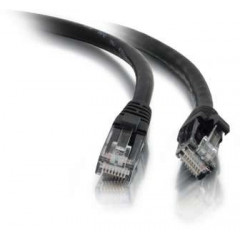 C2G - Patch cable - RJ-45 (M) to RJ-45 (M) - 5 m - UTP - CAT 5e - booted, snagless - black